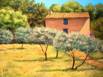 les oliviers garden Oil Paintings